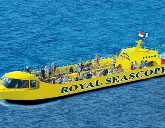 Hurghada: Glasbodenboot Semi-U-Boot