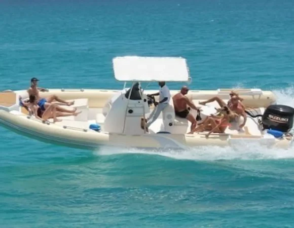 Private Speedboat Hurghada: Dolphin Watching & White Island Escape