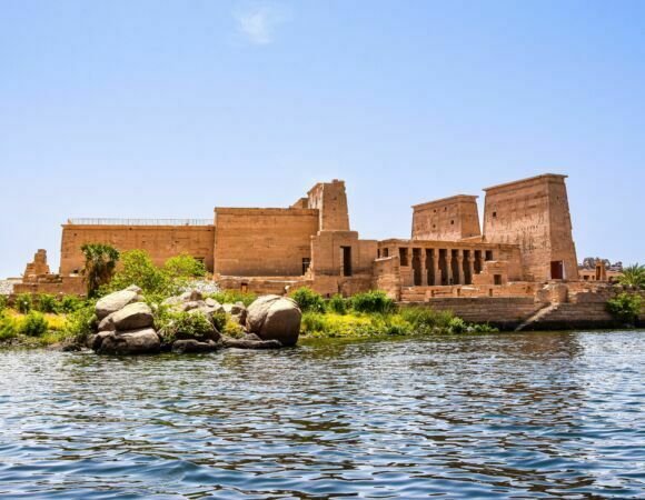 🏝️✨ Philae Temple… A Love Legend in the Heart of the Nile