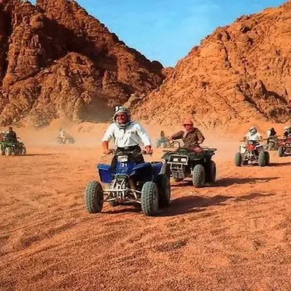 Sharm el Sheikh ATV Safari, Camel Ride with BBQ Dinner & Show