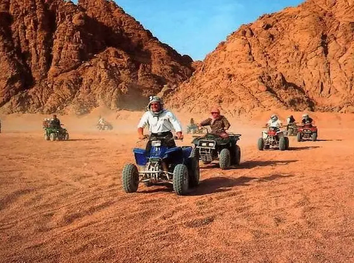 Sharm el Sheikh ATV Safari, Camel Ride with BBQ Dinner & Show