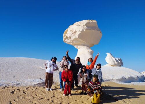 From Hurghada: 3 days trip to Cairo, the white desert and the Bahariya oasis