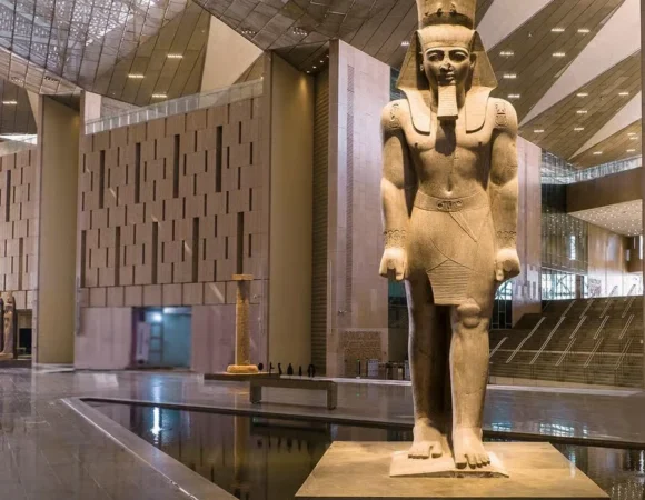 Grand Egyptian Museum Tour & Pyramids and Sphinx Tour with Lunch