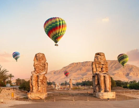 Hot Air Balloon Ride Luxor Egypt