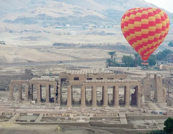 Hot Air Balloon Ride Luxor Egypt