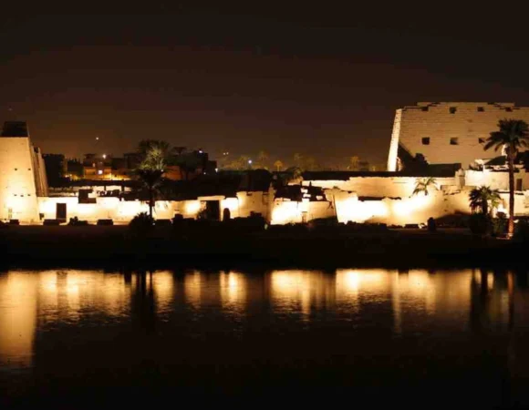 Sound and Light Show Karnak from Luxor