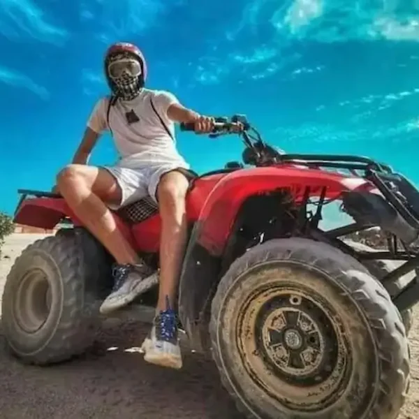 Quad Bike Hurghada: 55km Desert Safari, Camel Ride & BBQ Dinner