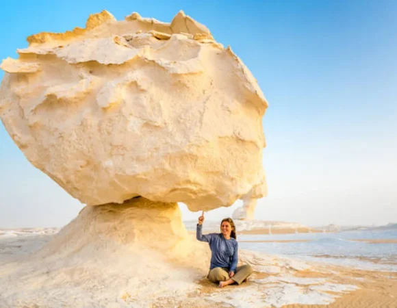 Bahariya Oasis Tour & the White Desert -  Private Day Trip