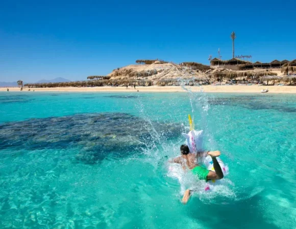 Mahmya island in Egypt