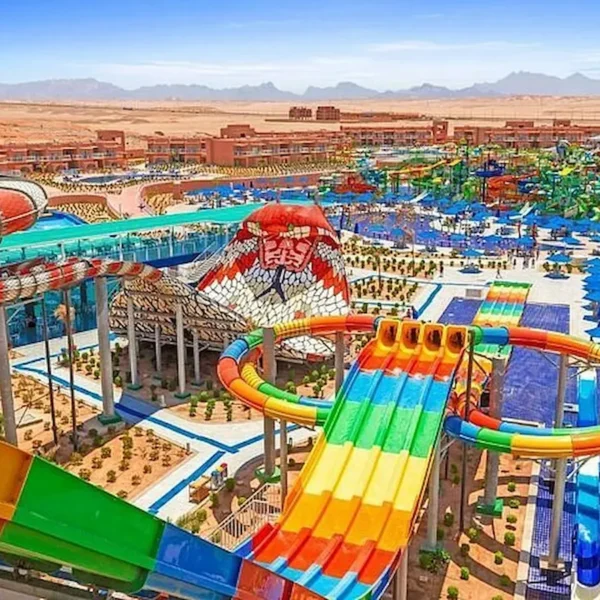 Makadi Water World: 50+ Slides, Open Buffet Lunch & Hotel Transfers