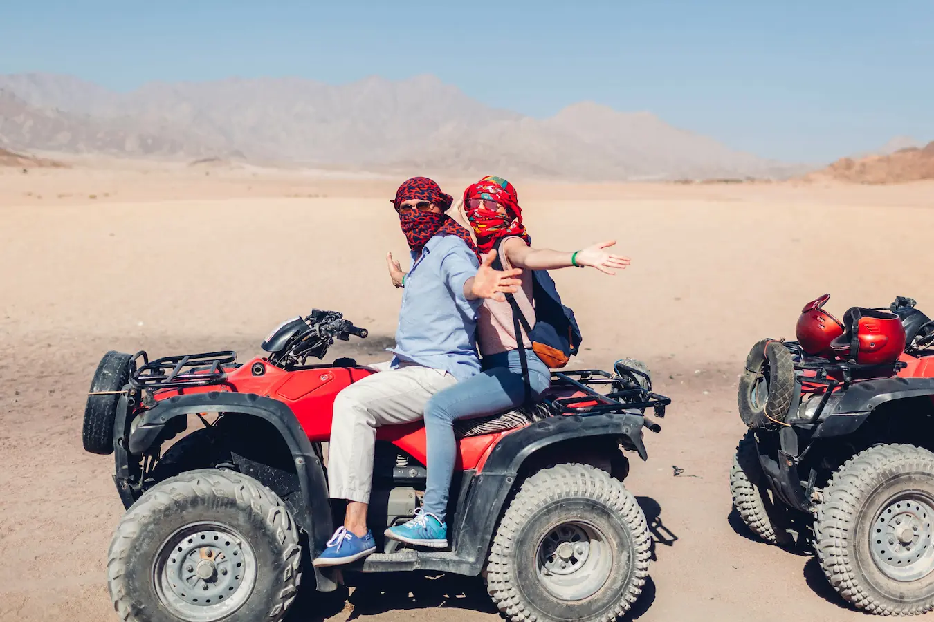ATV Hurghada Safari - Quad Biking, Camel Ride & Bedouin Village
