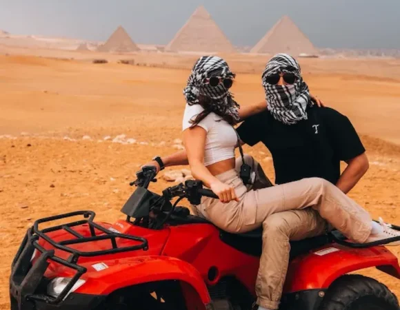 Quad Bike Pyramids - Private 1-Hour Quad Bike at Giza Pyramids